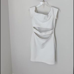 Trendy White Bodycon